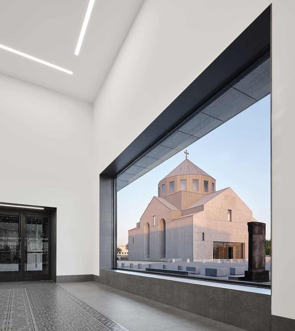 oversized windows armenian church